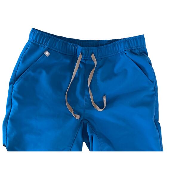 FIGS "Alps Blue" Scrub Pants Zamora joggers sz S w small interior pckt 4 $, key - Picture 5 of 8